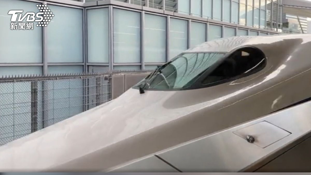 日本新幹線N700S列車。(圖/TVBS)