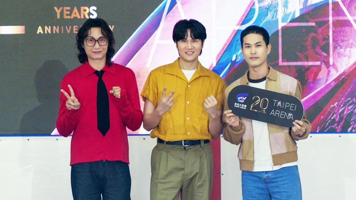 金曲樂團宇宙人笑說跟著小巨蛋一起長大。(圖/寬寬整合行銷提供)