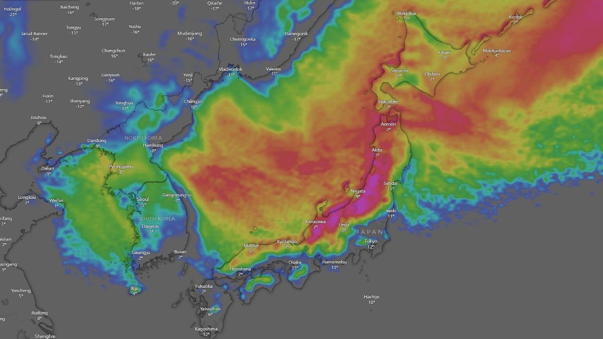 赴日旅遊注意!今晚起西日本、北海道「迎強降雪」 恐影響交通
