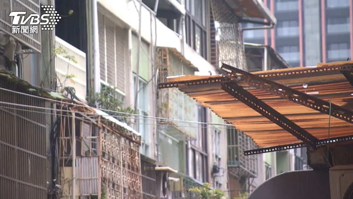 台灣老舊住宅多,多數從未接受補強與改善,自然災害來臨時堪憂。(圖/TVBS)