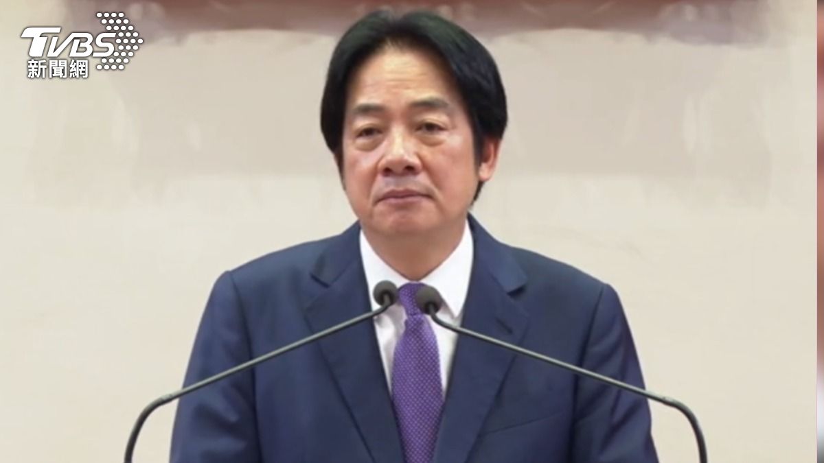 總統賴清德表示,若是接受九二共識,將變成愛國者治台。(圖/TVBS)
