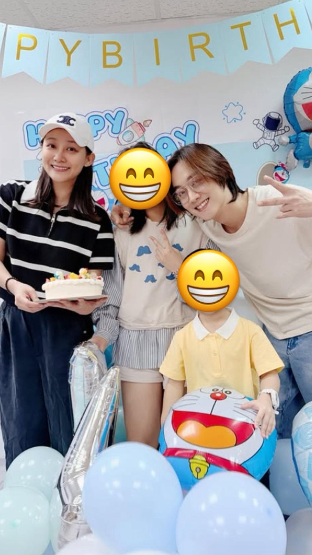 網紅「那對夫妻」Nico(品筠)和Kim(京燁)結婚12年,育有女兒妮妮、兒子萌弟。(圖/翻攝自IG@kim520nico)