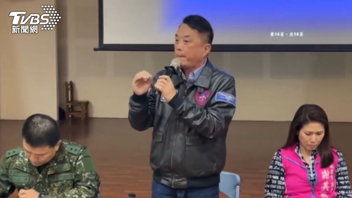 國民黨立委魯明哲。(圖/TVBS)