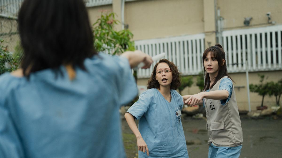 安心亞在片中成為武打擔當。(圖/壹壹喜喜提供)