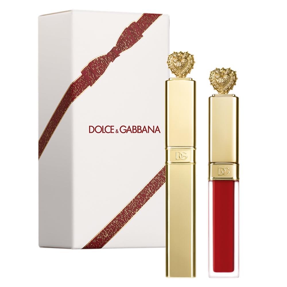DOLCE&GABBANA Beauty DG摯愛彩妝紅絲絨禮盒。（圖／翻攝自sogo官網）