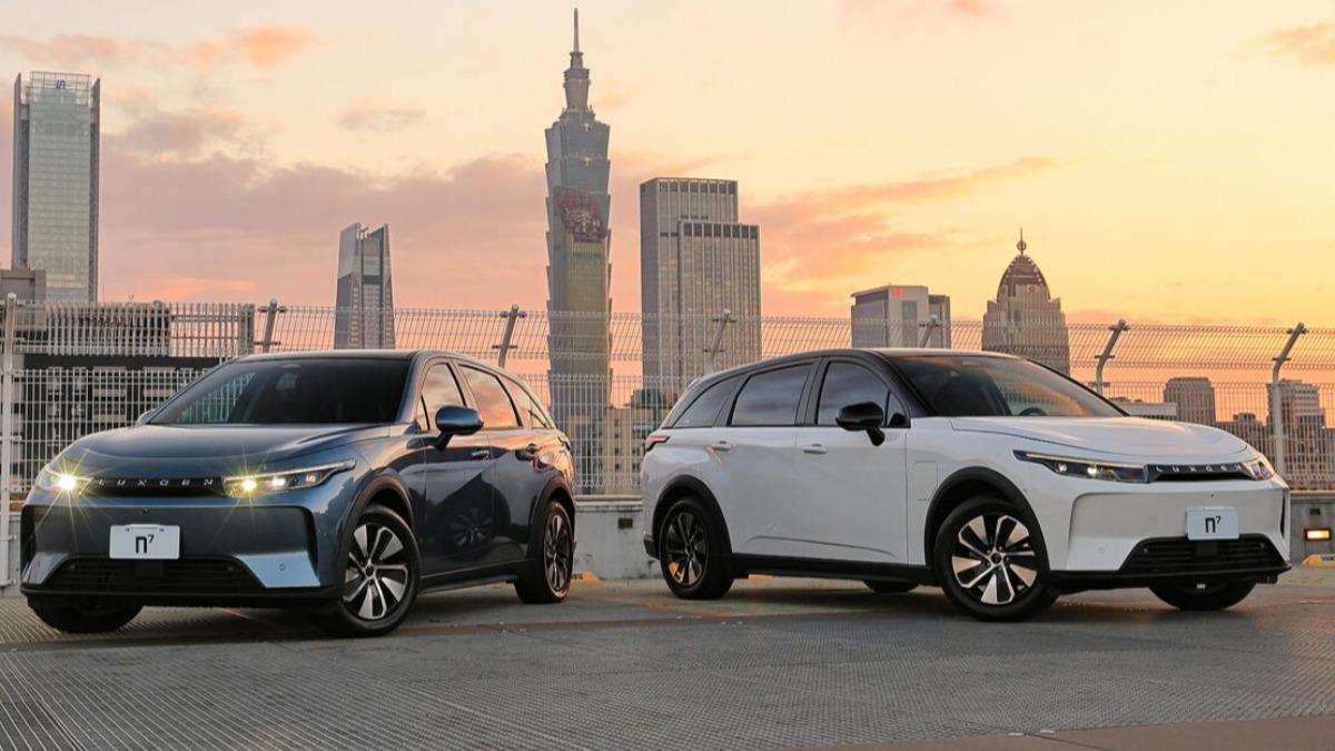 Luxgen n⁷是鴻華先進開發電動車中第一款走入市場的產品。(圖/Luxgen提供)