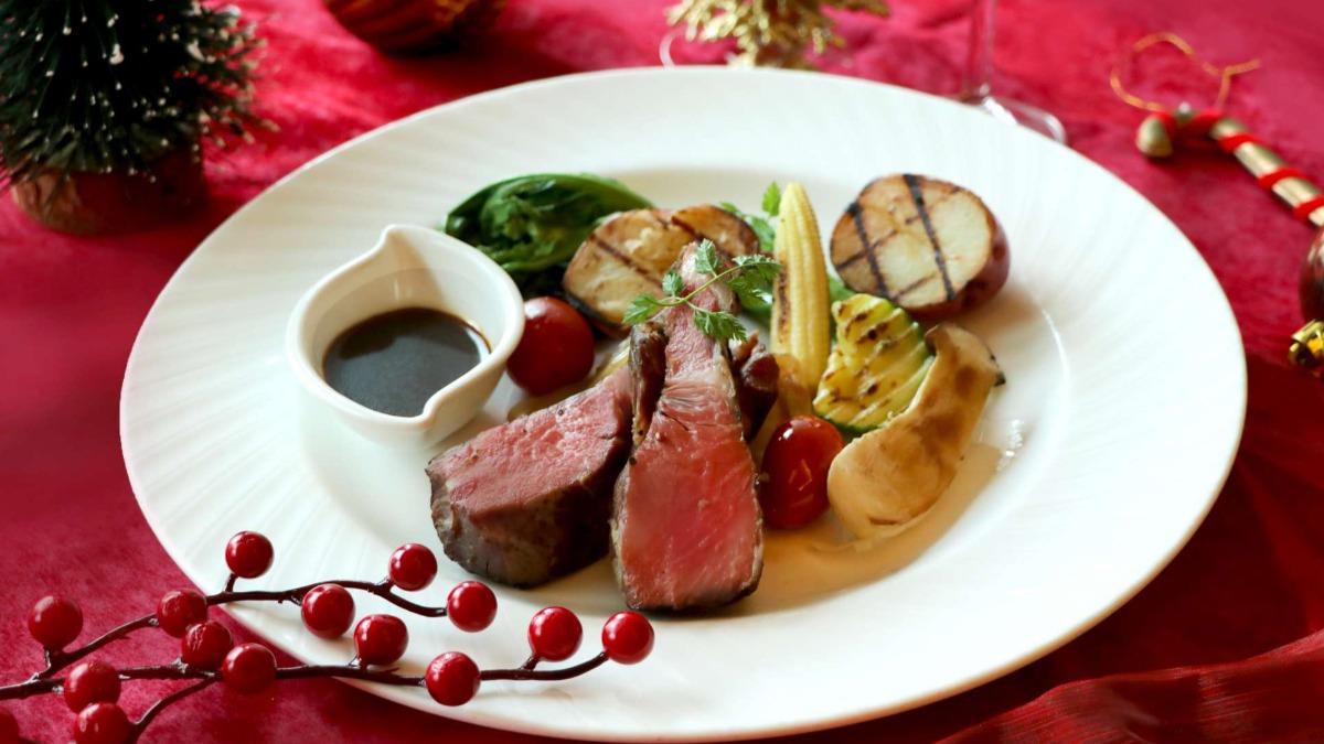 喜歡西餐廳今年推出的「聖誕套餐」。（圖／業者提供）