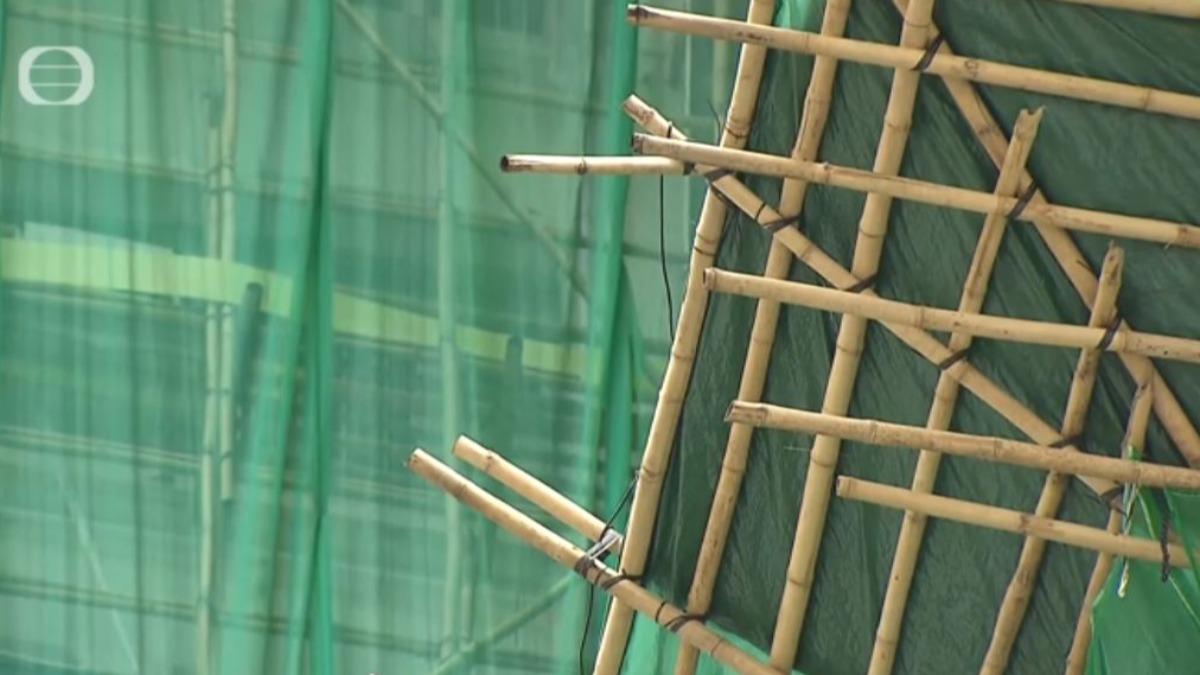 很多社區棚網防火報告都造假,港警立案調查。(圖/TVB)
