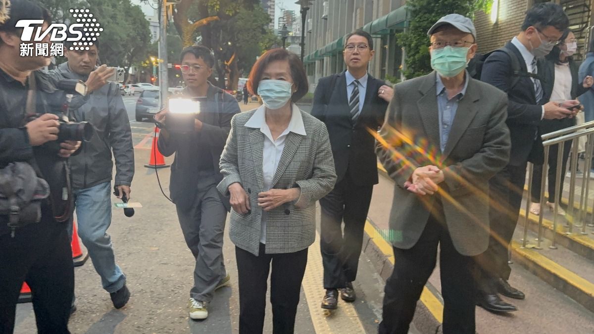 停職中的宜蘭縣長林姿妙。(圖/潘千詩攝)