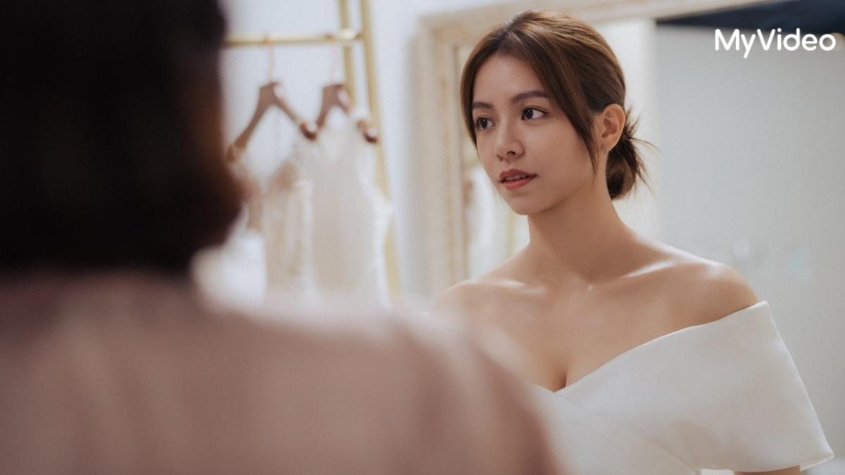 《人浮於愛》大結局宋芸樺再披婚紗。(圖/公共電視、台灣大哥大MyVideo提供)