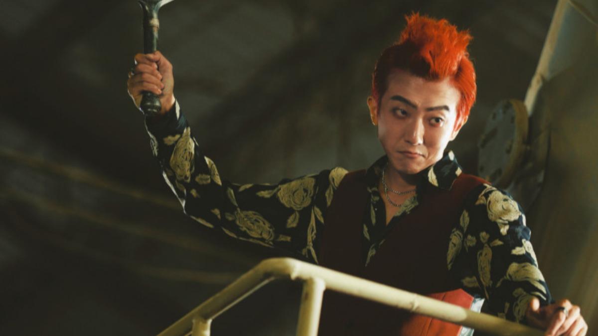 張懷秋在無厘頭荒謬奇幻喜劇《叫我驅魔男神》飾演反派。（圖／光盛影業提供）
