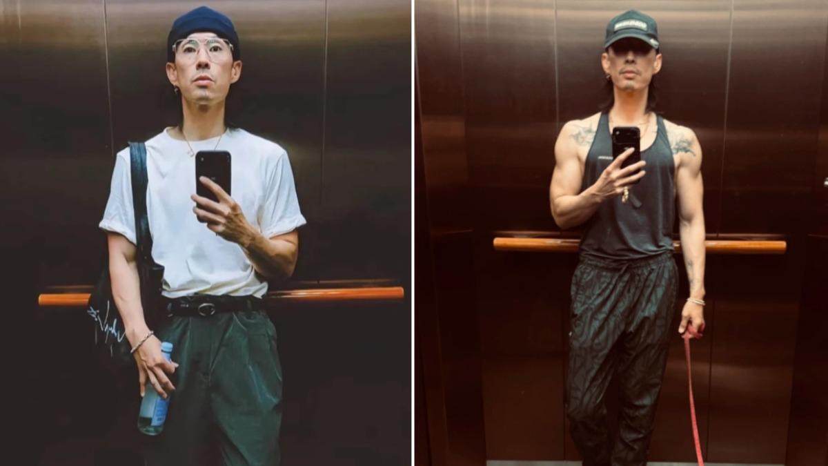 吳建豪的自拍照整個人暴瘦到讓粉絲倒吸一口氣。（圖／翻攝自吳建豪小紅書）