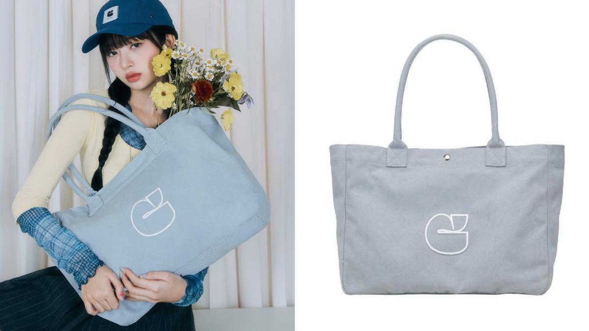 CARLYN New Logo Eco Bag。(圖/翻攝自@reinyourheart ig、momo官網)