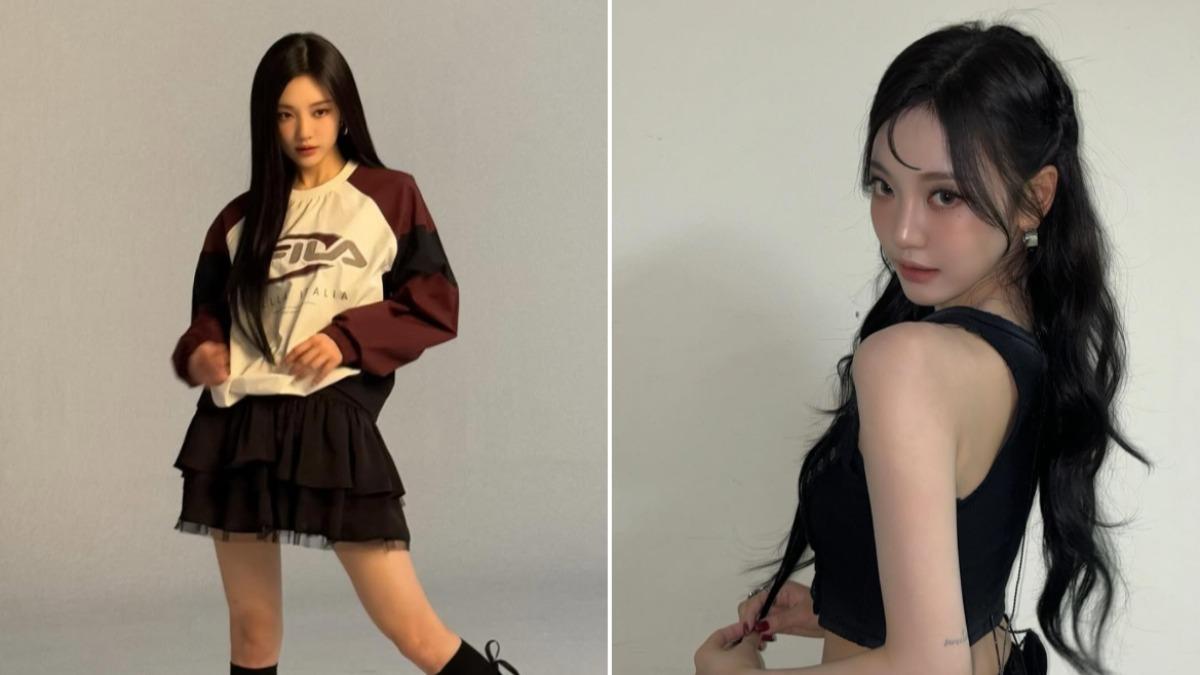 Ningning是典型「黑髮比彩色髮更亮眼」的藝人。（圖／翻攝自Ningning IG）