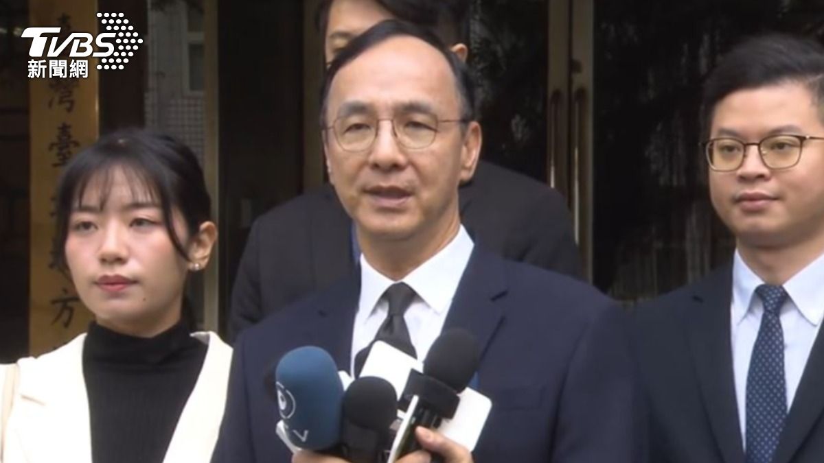 國民黨前黨主席朱立倫。(圖/TVBS)