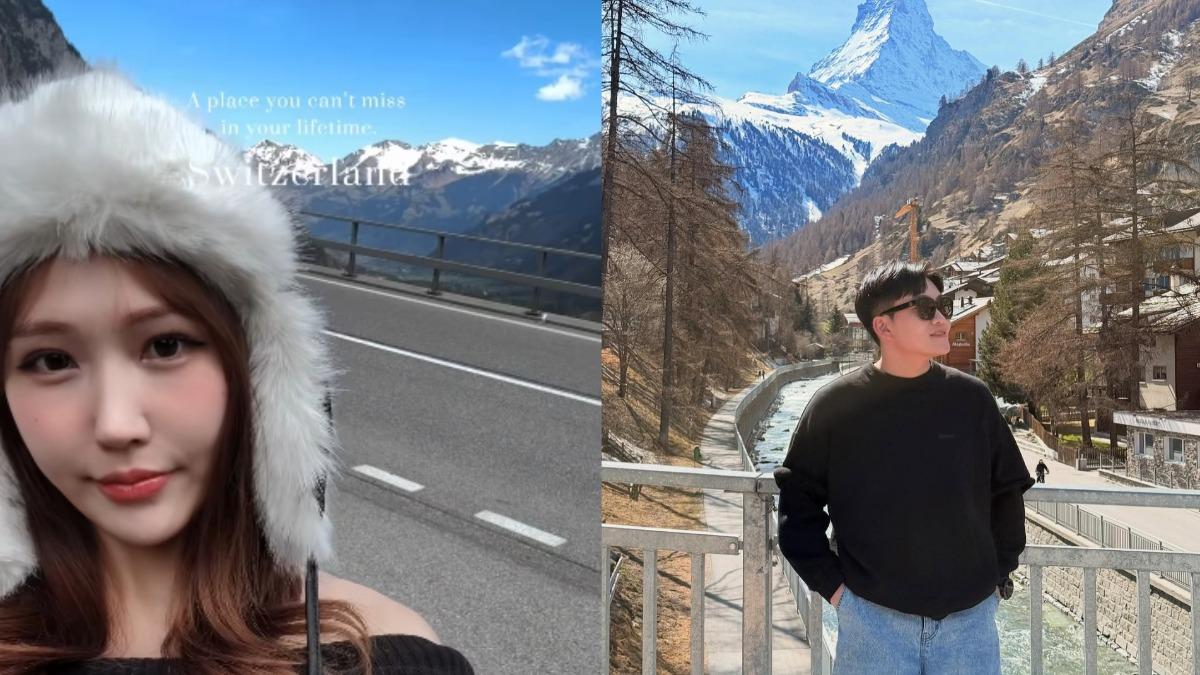 蕭伊與Joeman被發現在相似地方取景拍攝，疑似一起旅遊。（圖／翻攝自IG）