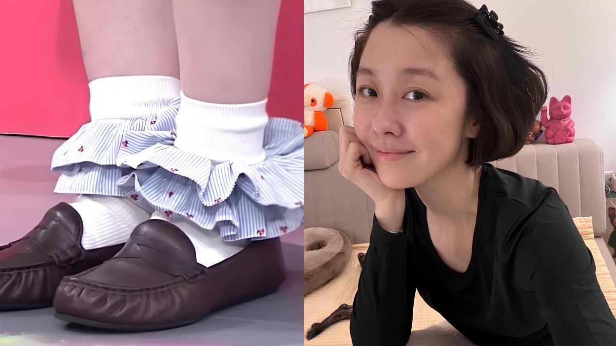 李維維推「襪子搭1物」腿看起來超細!一票網驚呆:好聰明