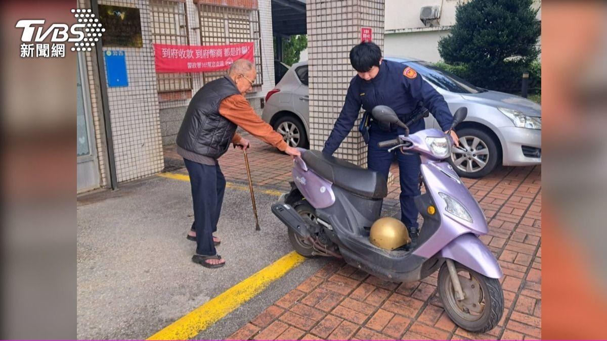 24歲林姓員警休假被召回,執行副總統蕭美琴交管勤務遭貨車猛撞重傷。(圖/TVBS)