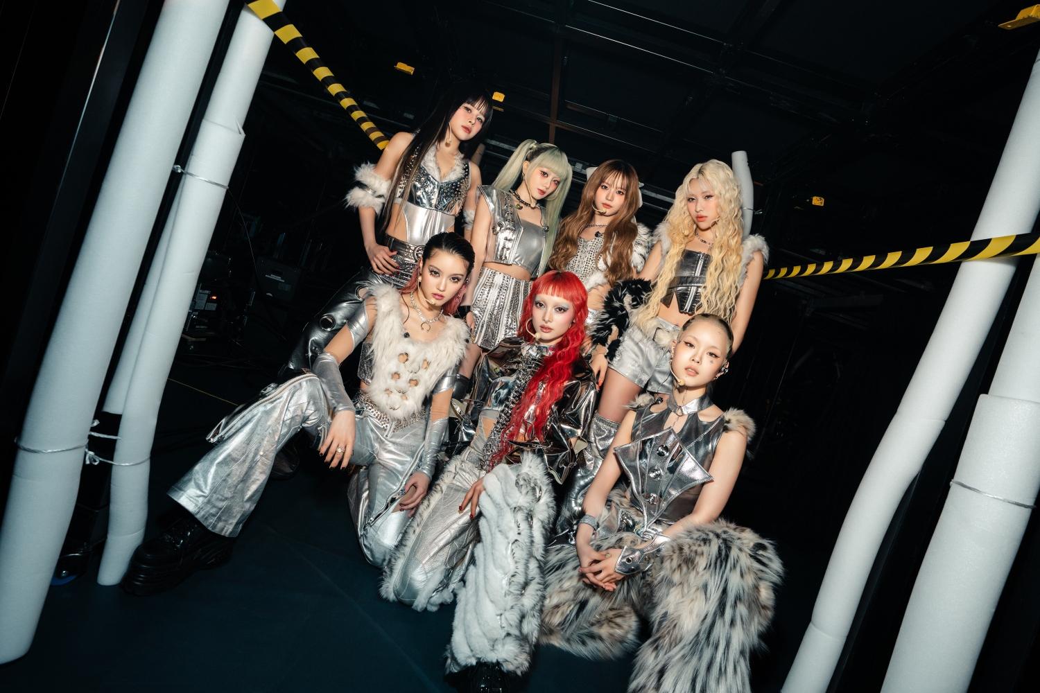 XG是近來大勢女團,今年首度登上a-nation。(圖/avex taiwan提供)