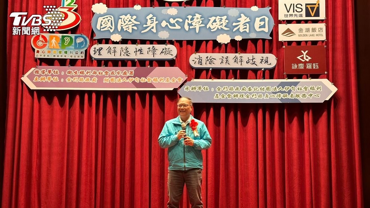 金門縣副縣長李文良。(圖/程子奕攝)