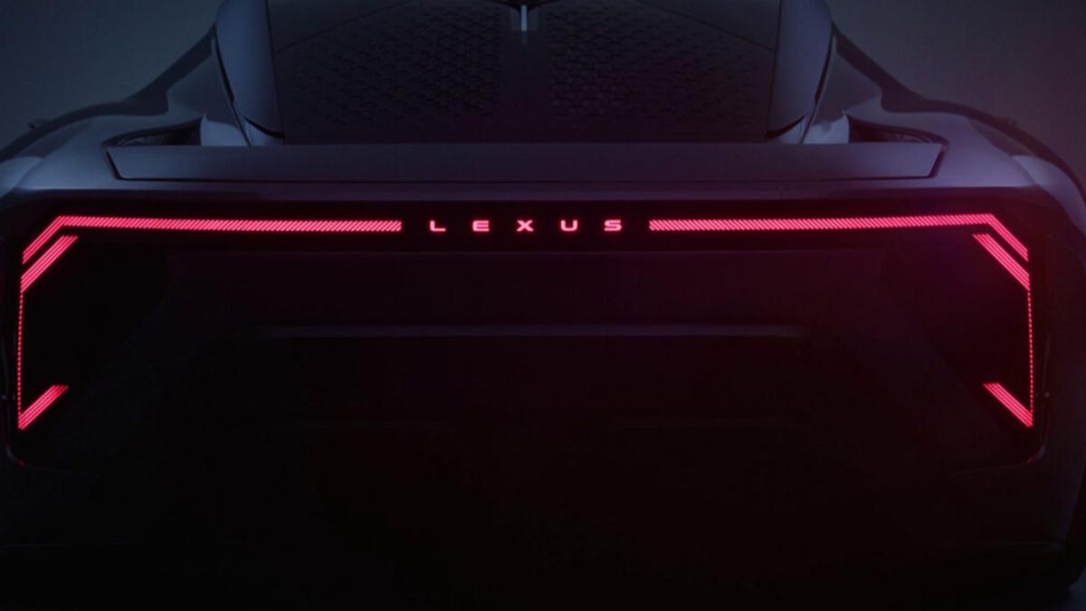 LFA Concept尾部視覺向下延伸,向LFA致敬。(圖/Lexus提供)