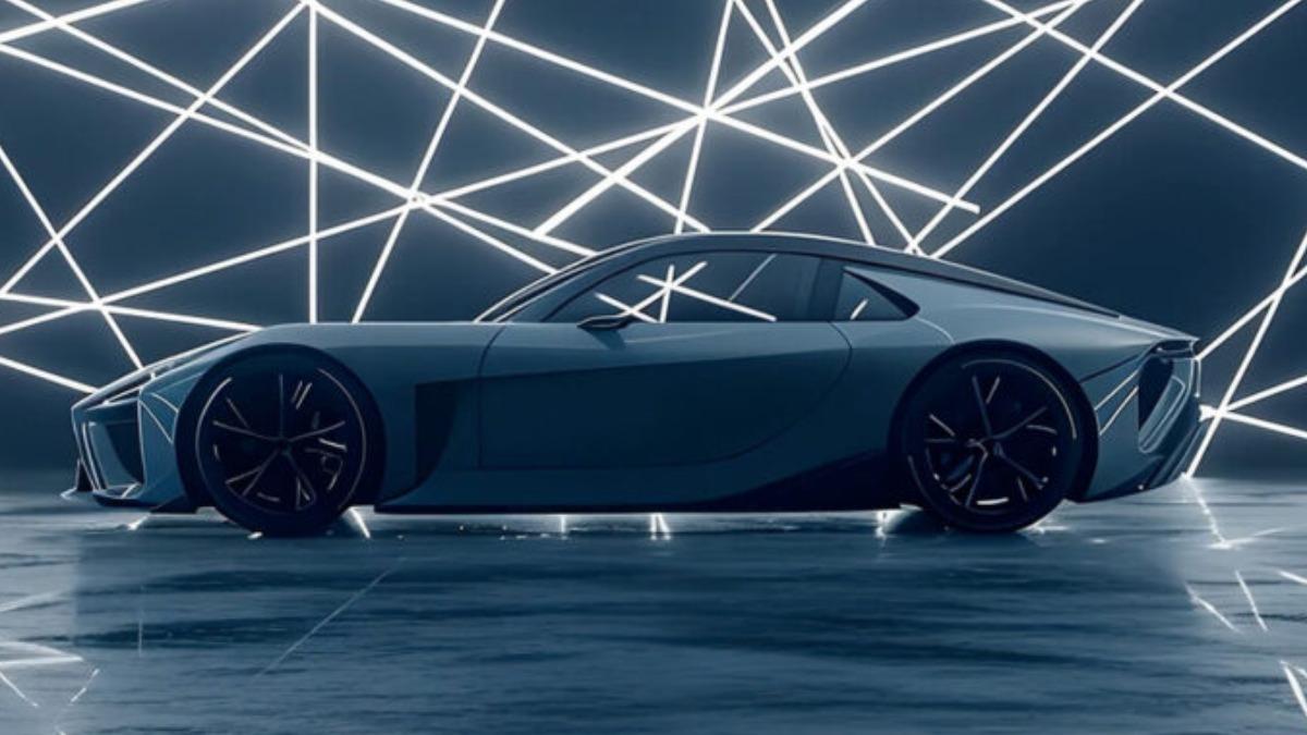 LFA Concept向LFA看齊,但不跳脫燃油框架採用純電動力。 (圖/Lexus提供)