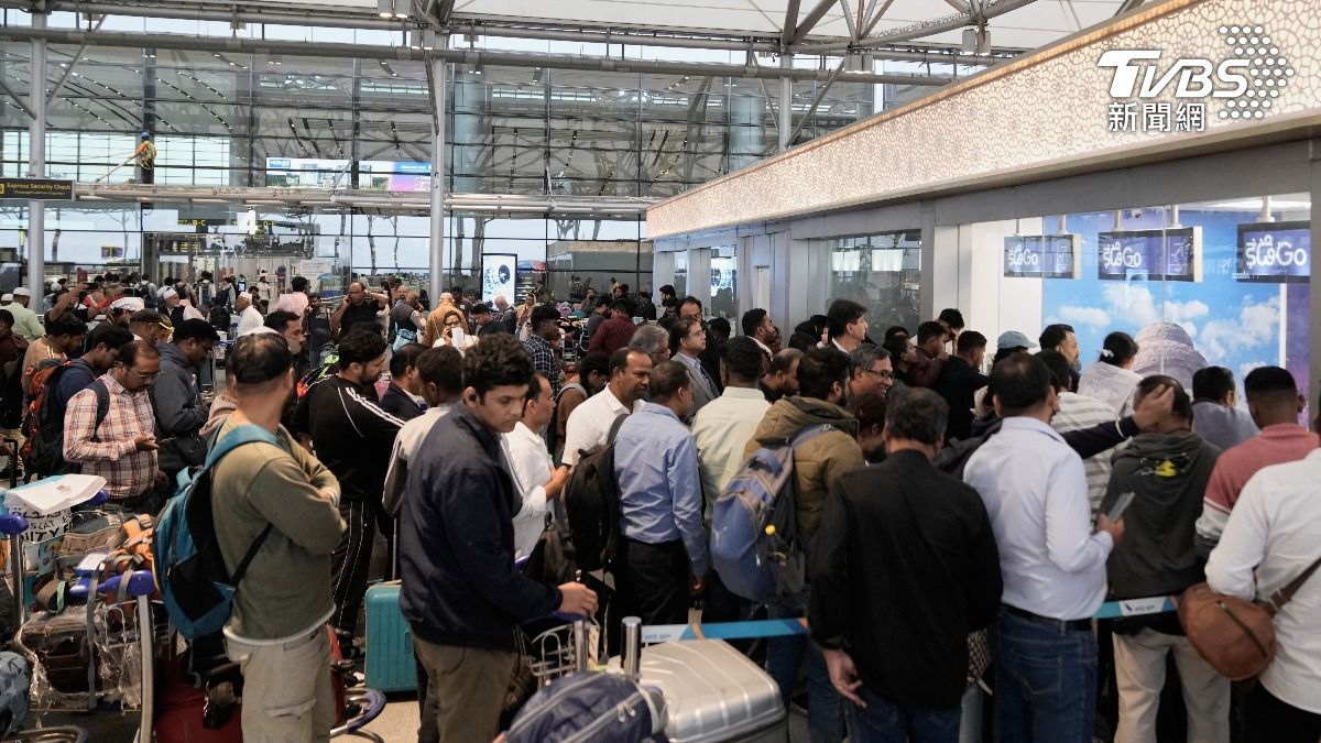 人力調度困難 印度最大航空取消1000起航班:最晚12/15恢復