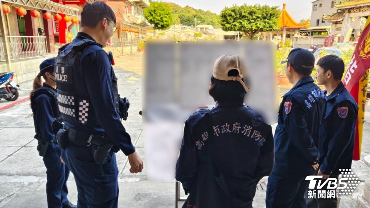 警消急尋。（圖／TVBS）