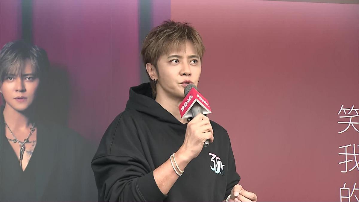 歌手羅志祥現身信義區簽書會。(圖/TVBS)