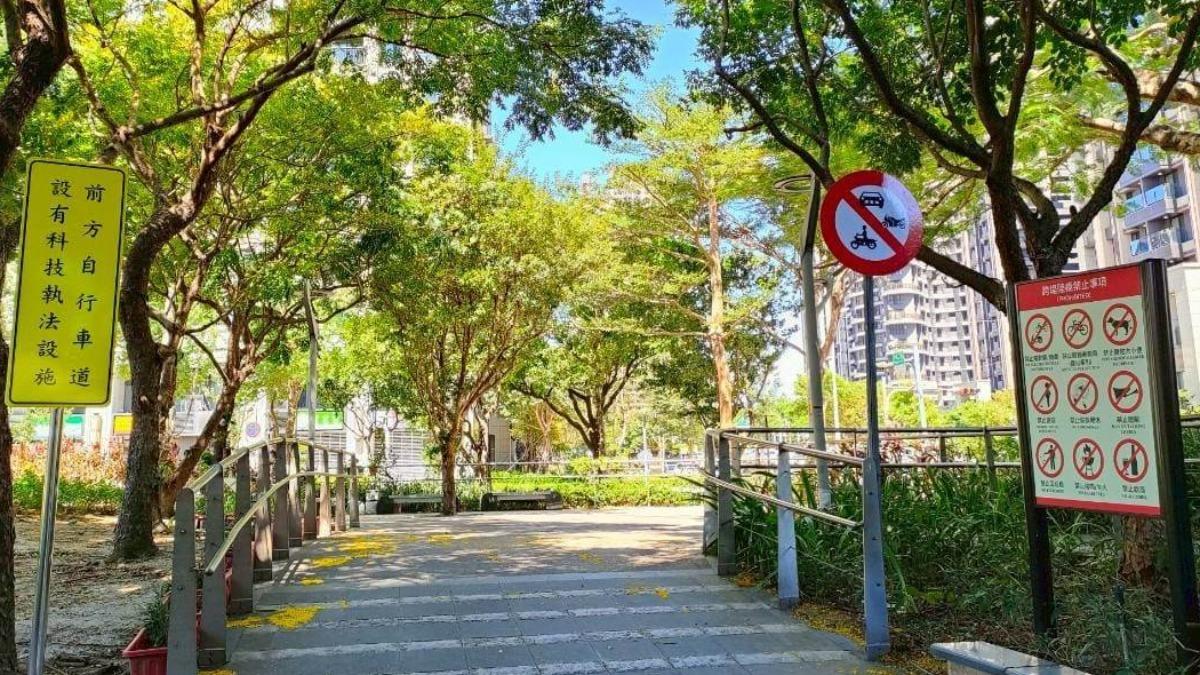 高灘處增設5處新科技執法地點,3個月宣導期明年2月20日正式啟用。(圖/翻攝畫面)