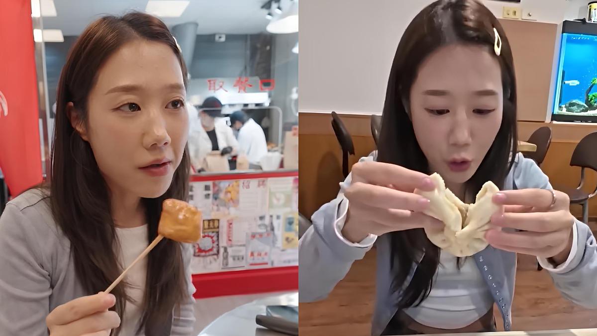 金針菇介紹韓國人愛吃台灣美食。（圖／翻攝自YT@韓勾ㄟ金針菇 찐쩐꾸）