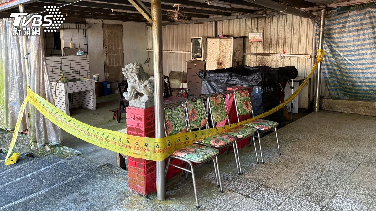 天冷奪命?男子倒臥基隆土地公廟猝死 身旁留高粱酒瓶