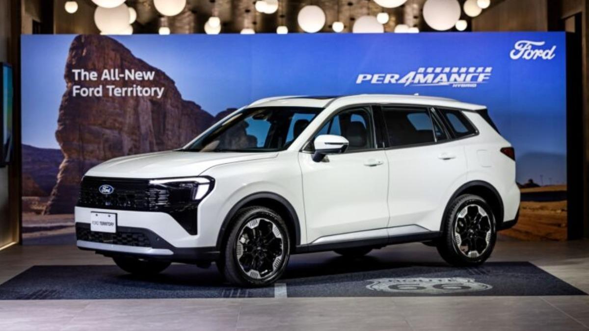 Territory 1.5T汽油車型搭載1.5升四缸渦輪引擎,最大輸出為163匹、25.5公斤米。(圖/福特六和提供)