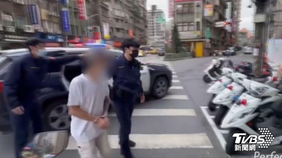 繳不起房租被趕走,竟偷溜回套房行搶。(圖/TVBS)