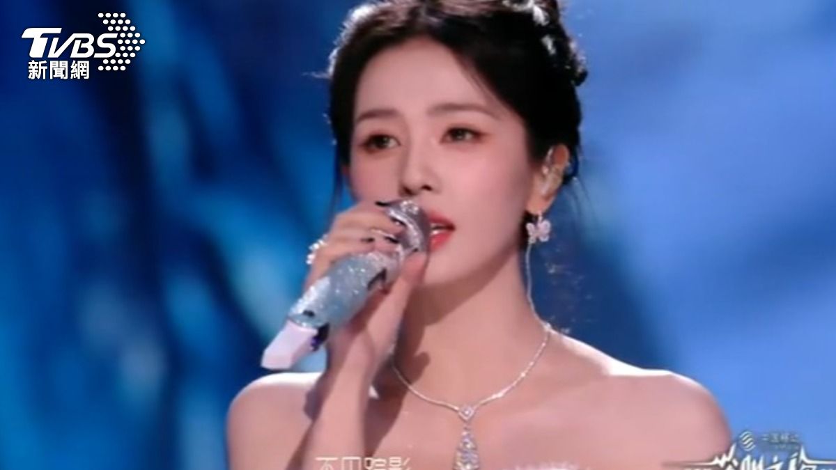 大陸女星白鹿,獲得尖叫女演員。(圖/TVBS)