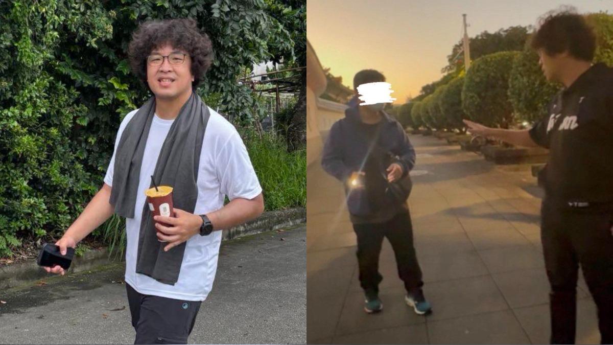 快訊/沈伯洋帶女兒散步遭「突襲」 男質問:為什麼說中國全球追捕