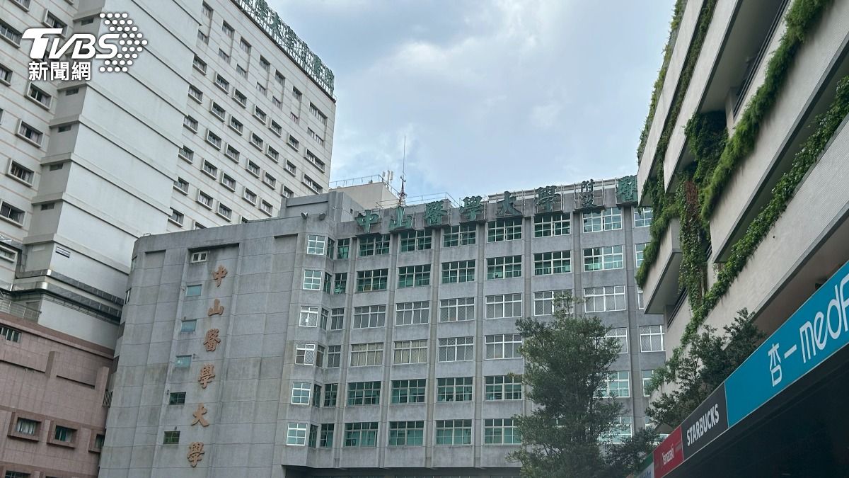 去年未入榜的中山醫大,今年排進第7名。(圖/林冠丞攝)