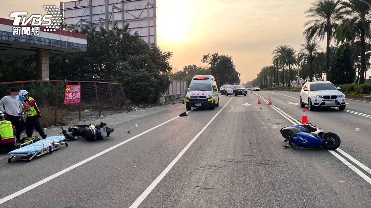 台一線日前頻發死亡車禍。（圖／TVBS）