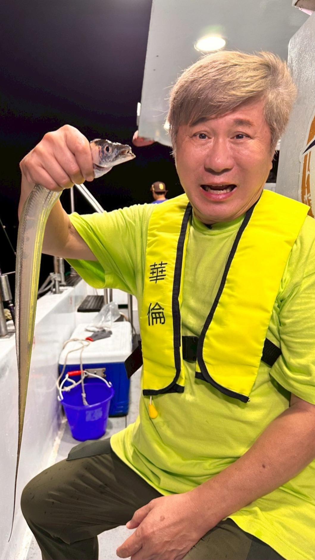 胡瓜出海釣魚。(圖/下面一位提供)