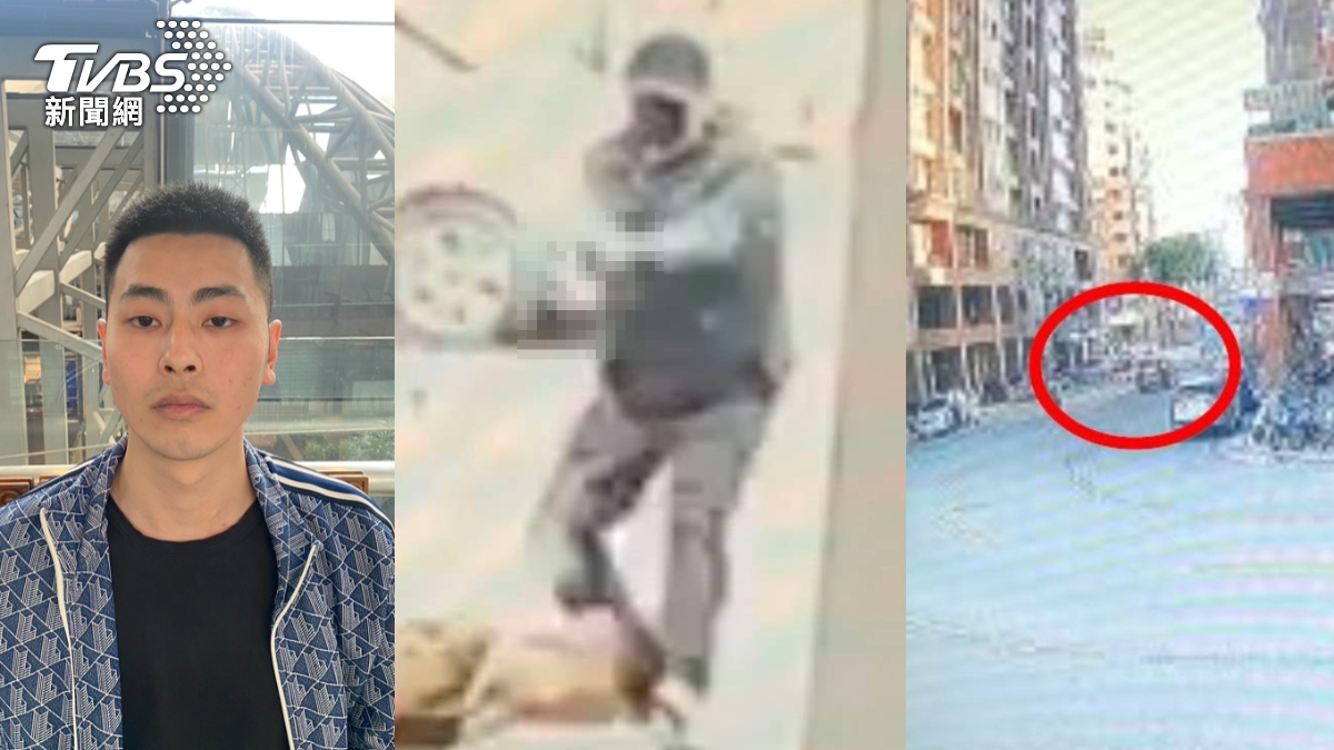 槍手楊云豪夥同犯罪集團遠端監控17日後，在羅天義住處外將其轟殺。（圖／TVBS）