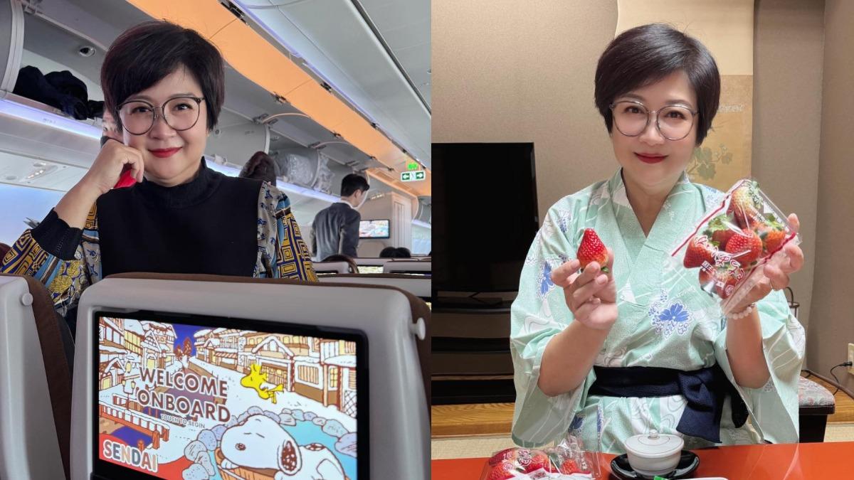 崔佩儀在日本岩手縣。(圖／翻攝自崔佩儀臉書）