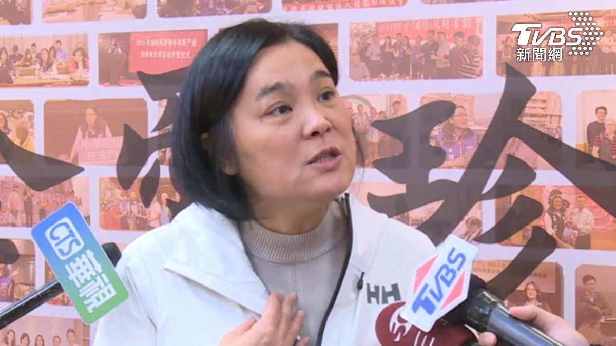 針對助理費案修正,立委陳玉珍樂見助理提出意見,但自己不會撤回提案。(圖/TVBS)