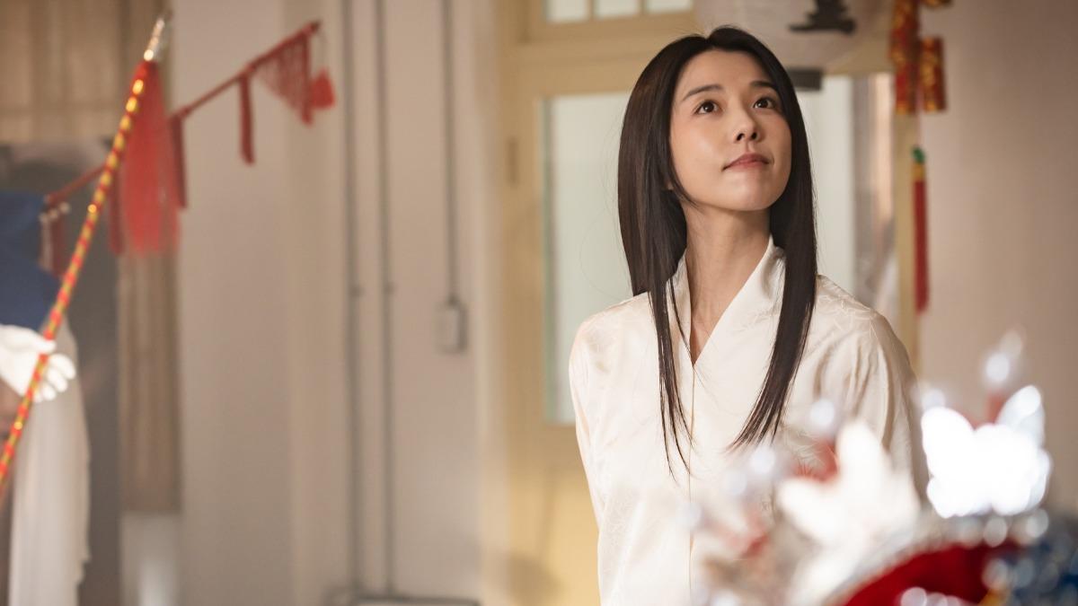 邵雨薇在新片《啵me之我的青春住了鬼》中,詮釋女鬼的角色。(圖/翻攝啵me之我的青春住了鬼FB)