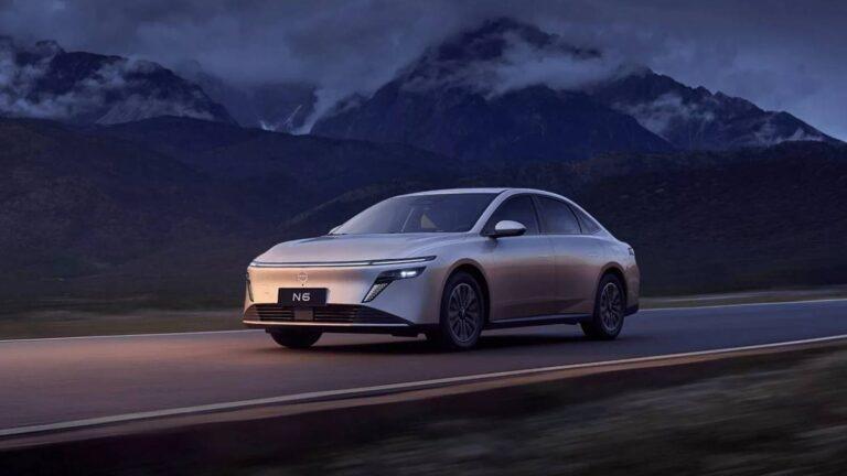 N6 PHEV 0–100 km/h加速6.8秒，配上21.1kWh LFP鋰鐵電池，CLTC測試純電續航180公里。（圖／東風日產提供）