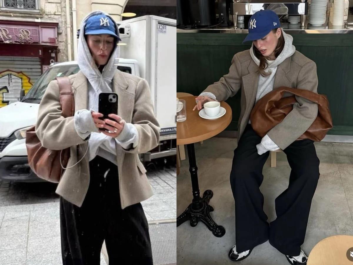 Kevin 老師強調,最安全的方式是直接挑選設計上就是 Oversized 的剪裁。(圖/翻攝自IG@sina.anjulie)