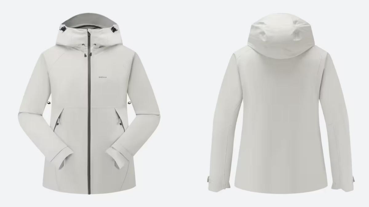 迪卡儂女款登山 20000mm 防水外套 MH500。(圖/翻攝自迪卡儂DECATHLON官網)