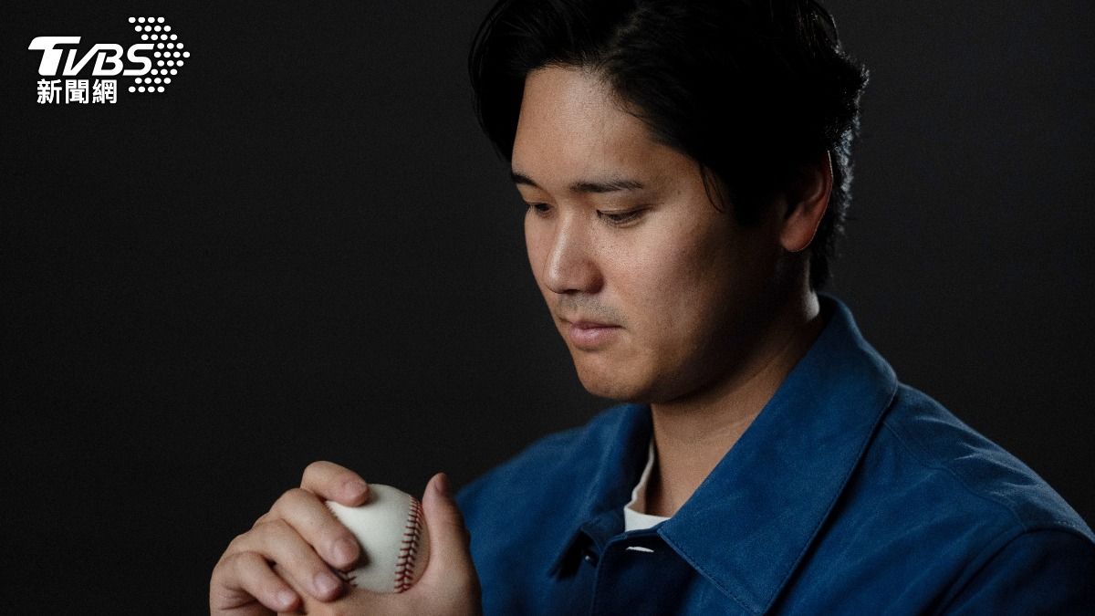 大谷翔平第四度獲美聯社年度最佳男運動員。(圖/達志影像美聯社)