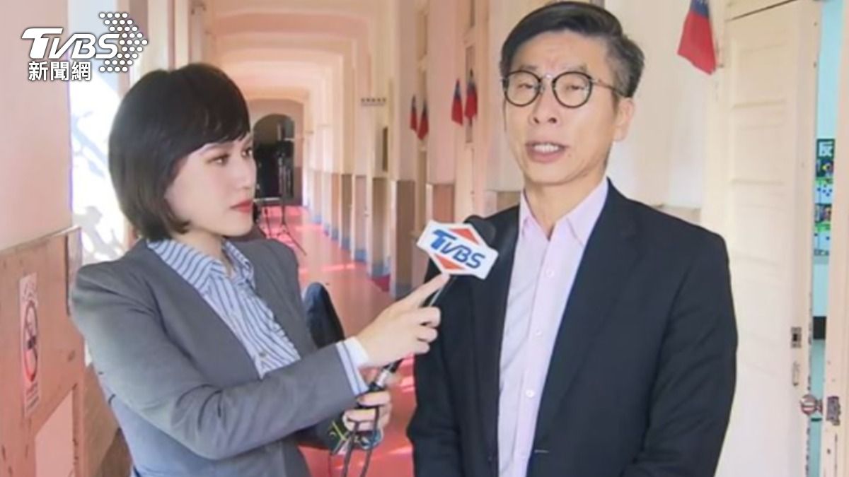 民進黨立院黨團幹事長鍾佳濱。（圖／TVBS）