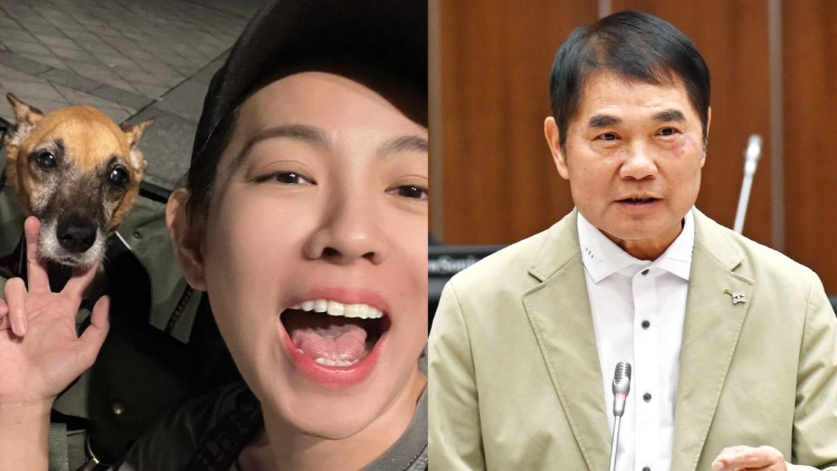 再開槓苗栗縣長鍾東錦!米可白痛訴「毛孩被割聲帶」:不算虐待?