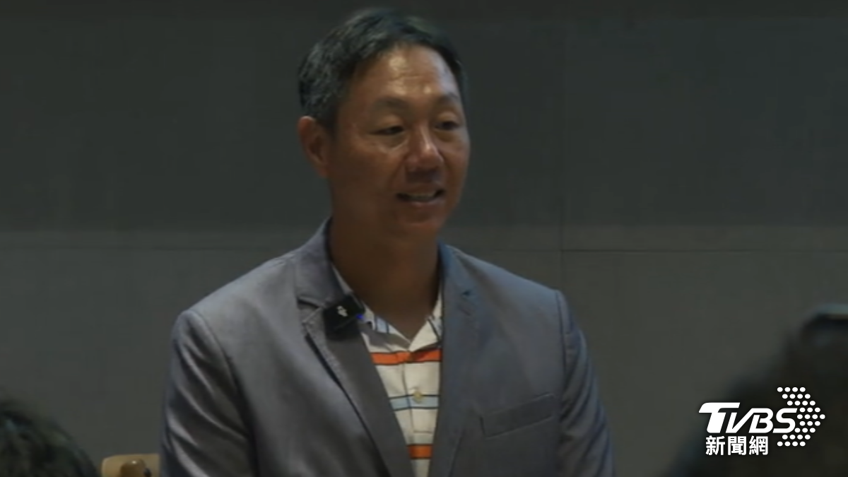 林益全轉戰中國棒球聯賽。(圖/TVBS)